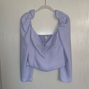 Aritzia Wilfred brand long sleeve blouse. Size 10.